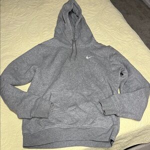 Nike Men's Gray Hoodie